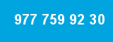 977 759 92 30 977 759 92 30